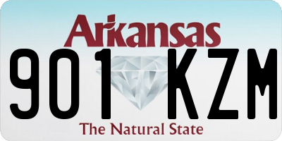 AR license plate 901KZM
