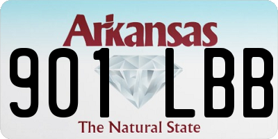 AR license plate 901LBB