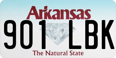 AR license plate 901LBK