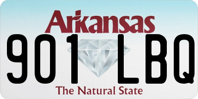 AR license plate 901LBQ
