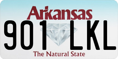 AR license plate 901LKL