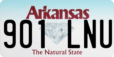 AR license plate 901LNU