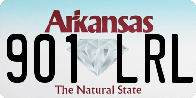 AR license plate 901LRL
