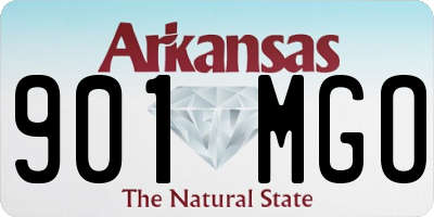 AR license plate 901MGO