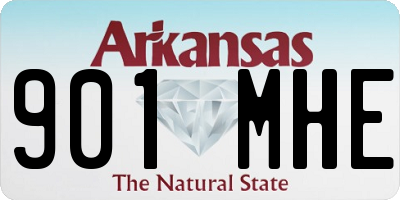 AR license plate 901MHE