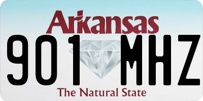 AR license plate 901MHZ