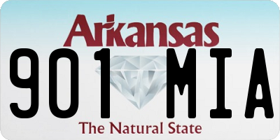 AR license plate 901MIA