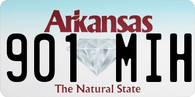 AR license plate 901MIH