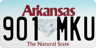 AR license plate 901MKU