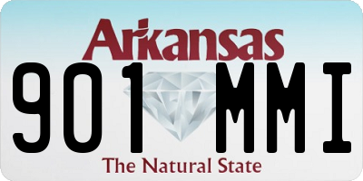 AR license plate 901MMI