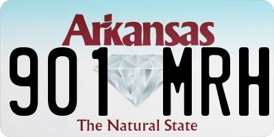 AR license plate 901MRH