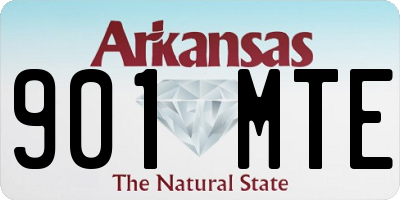 AR license plate 901MTE