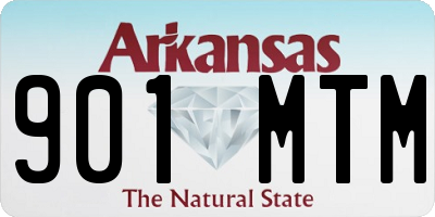 AR license plate 901MTM