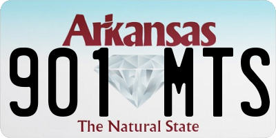 AR license plate 901MTS