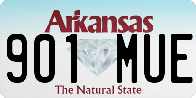 AR license plate 901MUE