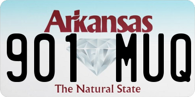 AR license plate 901MUQ