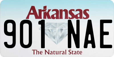 AR license plate 901NAE