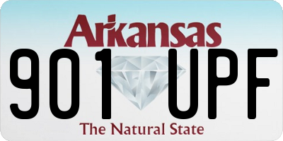 AR license plate 901UPF