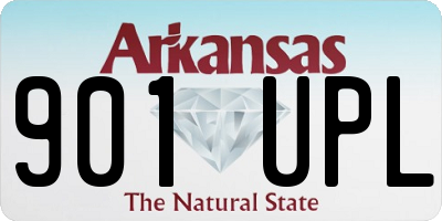AR license plate 901UPL