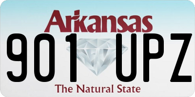 AR license plate 901UPZ