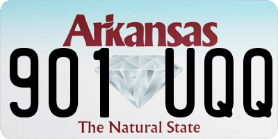 AR license plate 901UQQ