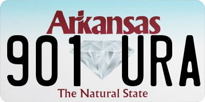 AR license plate 901URA
