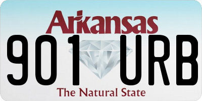 AR license plate 901URB