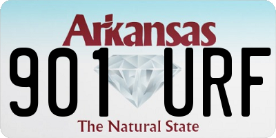 AR license plate 901URF