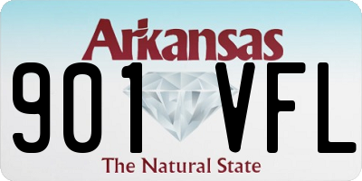 AR license plate 901VFL