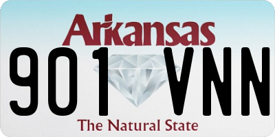 AR license plate 901VNN