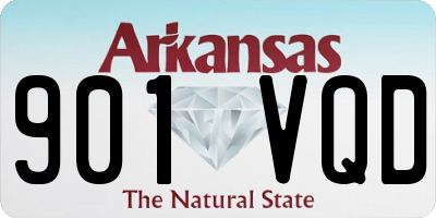 AR license plate 901VQD