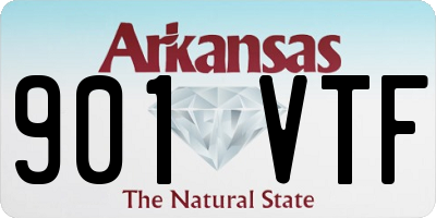 AR license plate 901VTF