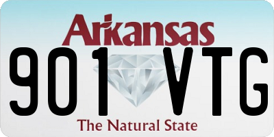 AR license plate 901VTG