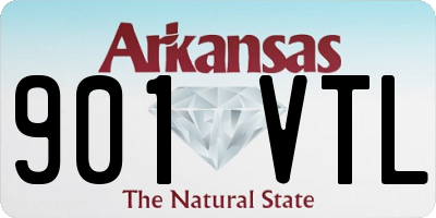 AR license plate 901VTL