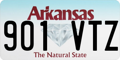AR license plate 901VTZ