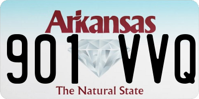 AR license plate 901VVQ
