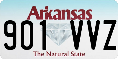 AR license plate 901VVZ
