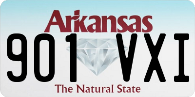 AR license plate 901VXI