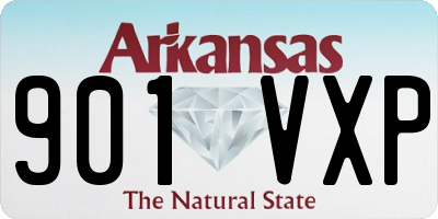 AR license plate 901VXP