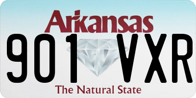 AR license plate 901VXR