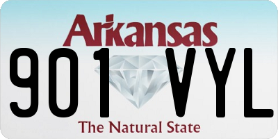 AR license plate 901VYL