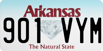 AR license plate 901VYM