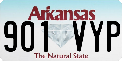 AR license plate 901VYP