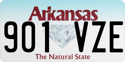 AR license plate 901VZE