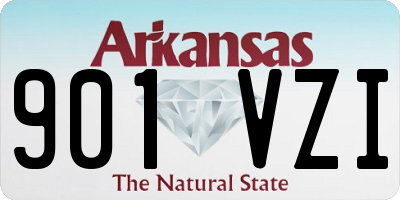 AR license plate 901VZI
