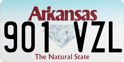 AR license plate 901VZL