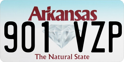 AR license plate 901VZP