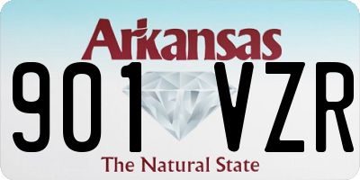 AR license plate 901VZR