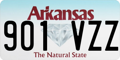 AR license plate 901VZZ