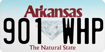 AR license plate 901WHP